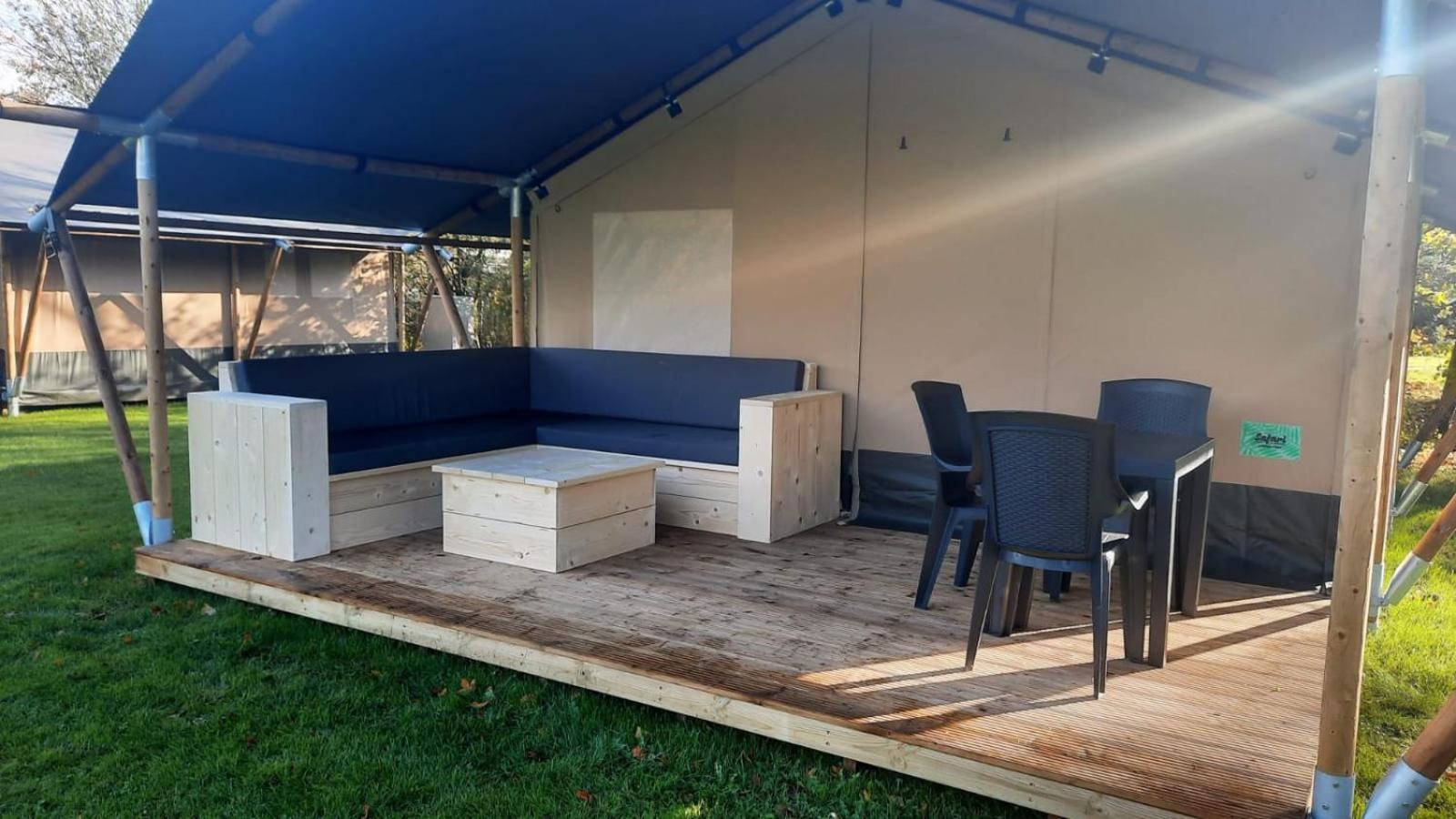 Camping Alkenhaer Appelscha Trekkerstent Safaritent Exterior foto